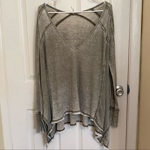 Free People Thermal shirt